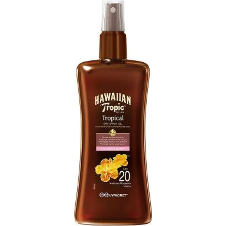 Hawaiian Tropic Protective Oil Dry Spray Oil LSF20 200 ml