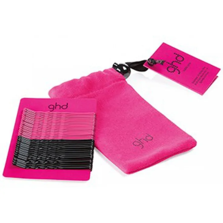 ghd Electric Pink Bobby Pin Bag Inhalt 30 Stück