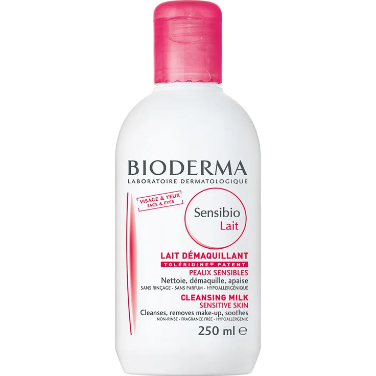 Bioderma Sensibio Lait Lait Demaquillant Milch Empfindliche Haut 250 ml, Textur: Milch 