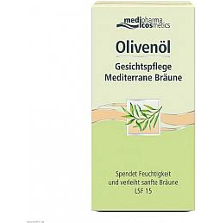 Dr. Theiss Naturwaren Olivenöl Gesichtspflege Mediterrane Bräune Creme Gesichtspflege 50 ml mit pflegender Wirkung