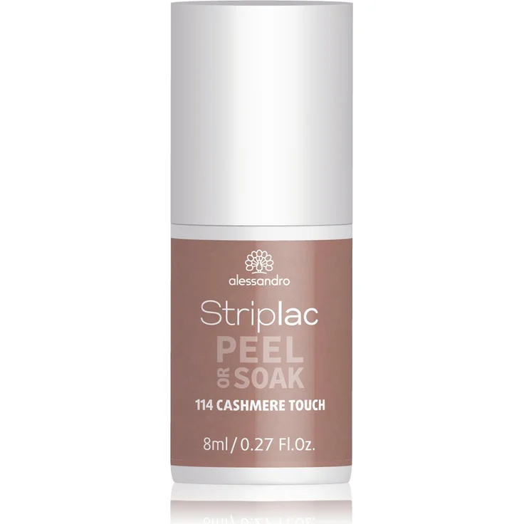 Alessandro Striplac Peel or Soak 114 Cashmere Touch 8 ml, Farbton: Rosa – Bild 1
