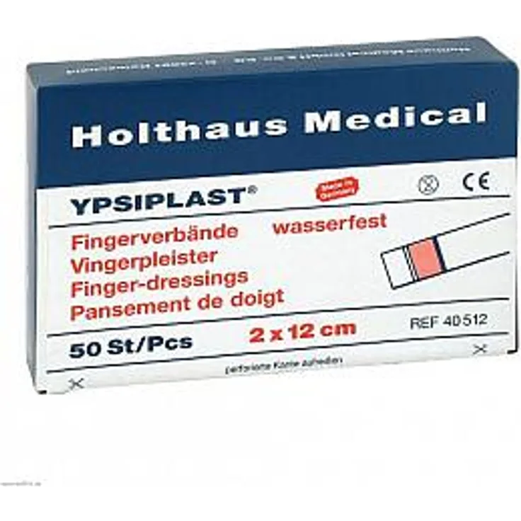 Holthaus Medical Fingerverband Ypsiplast 2x12 cm wasserfest haut 50 St.