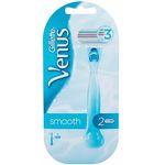 Gillette Venus Smooth Set Rasierer mit einer Klinge 1 Stück + Ersatzklinge 1 Stück für Frauen
