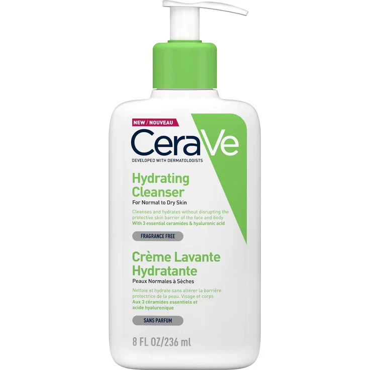 CeraVe feuchtigkeitsspendende Reinigungslotion Reinigungslotion 236 ml mit reinigender Wirkung – Bild 1