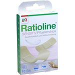 Lohmann & Rauscher Ratioline sensitive Pflasterstrips in 2 Größen 10 St.