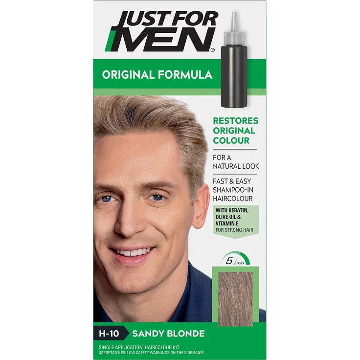 Just For Men H10 Pflege Tönungs Shampoo Mittelblond