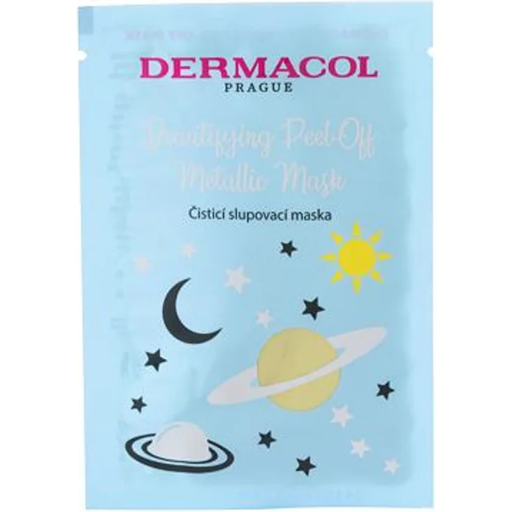 Dermacol Beautifying Peel-Off Metallic Mask Cleansing Reinigende, Abziehbare Maske 15 ml
