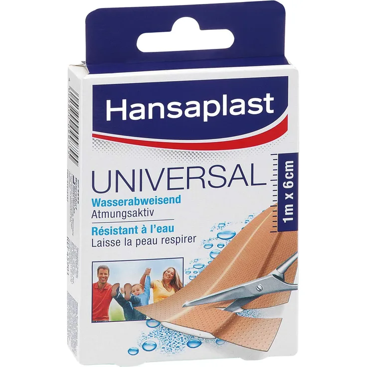 Hansaplast Universal Pflaster 6 cm x 1 m