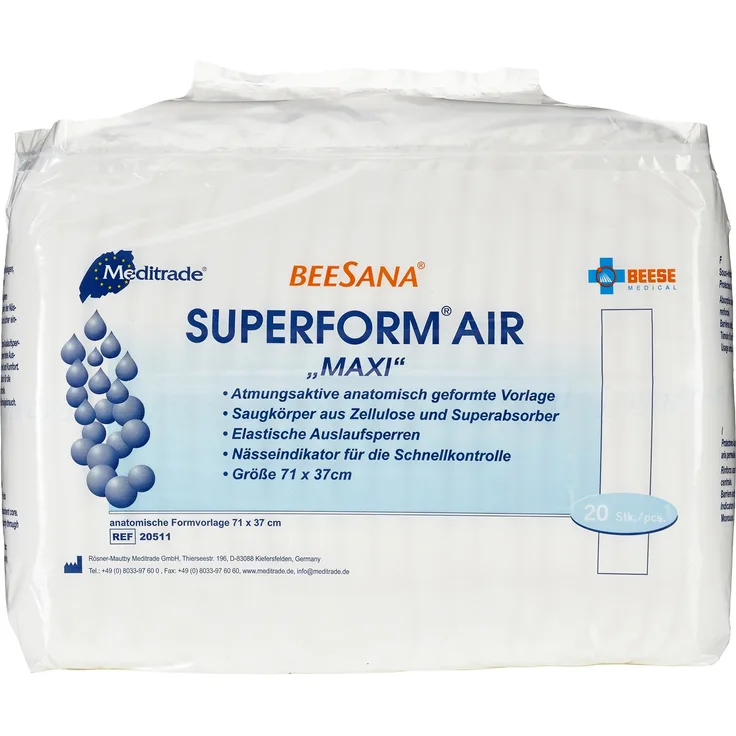 Meditrade Beesana Superform Maxi Air, 1er Pack (1 x 20 Stück)