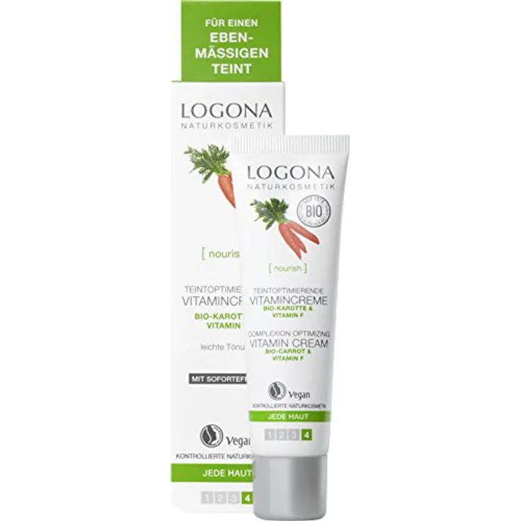 Logona Teintoptimierende Vitamincreme 30 ml Tagespflege