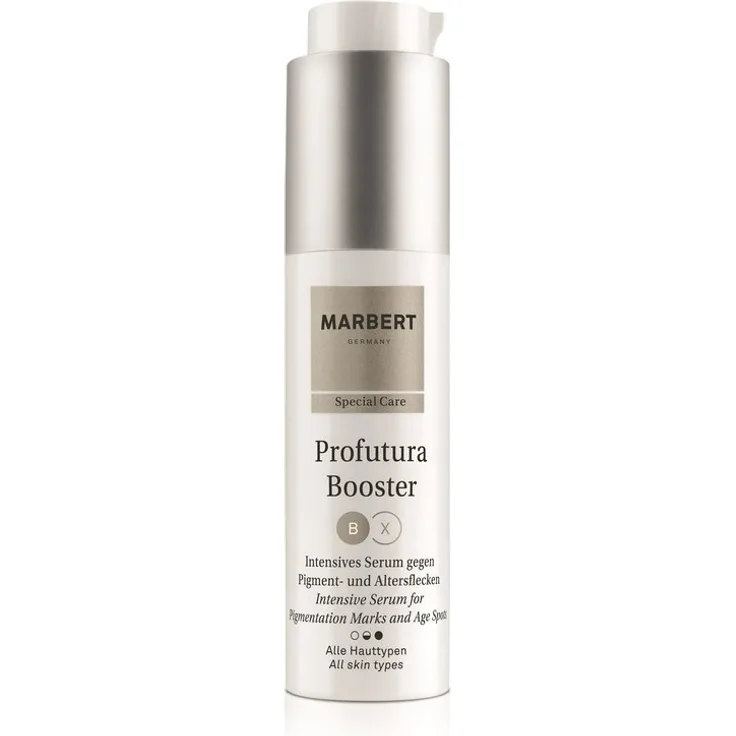 Marbert Profutura Booster Intensives Serum 50 ml, Beugt Pigmentflecken vor, Lichtschutzfaktor 20