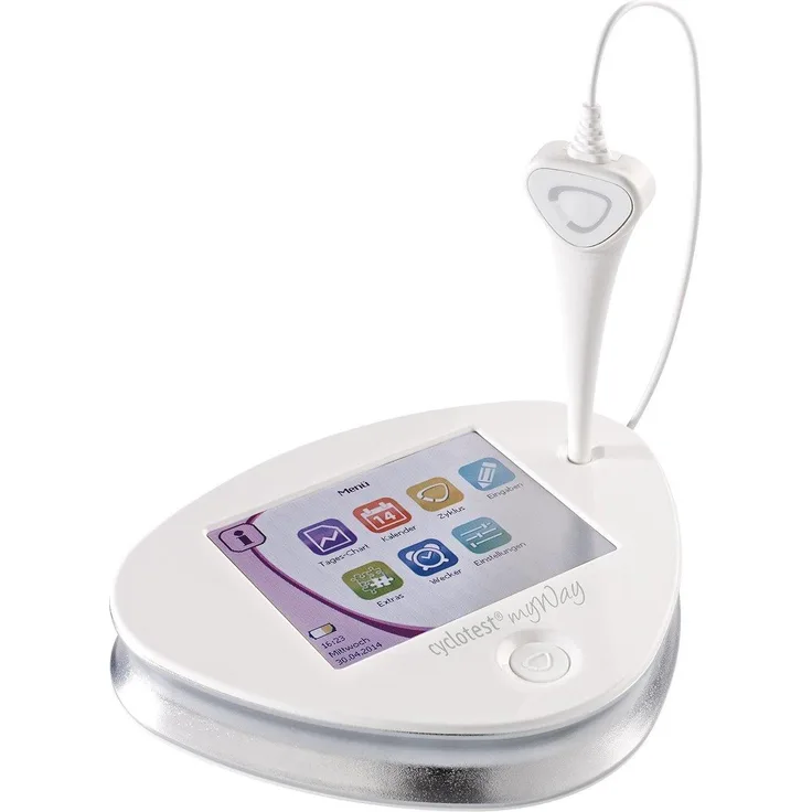 Uebe Cyclotest myWay, Zykluscomputer, Babyplanung oder Verhütung