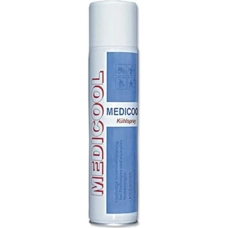Megro Kühlspray Medicool 300 ml, zur kurzfristigen Kältetherapie bei Verletzungen wie Prellungen
