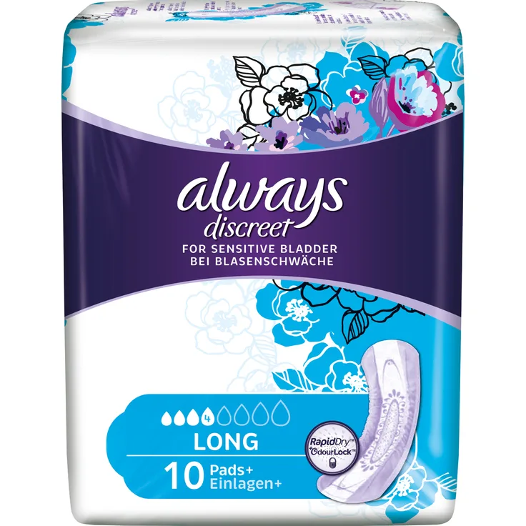 Always Discreet Inkontinenz Long 50 Stück