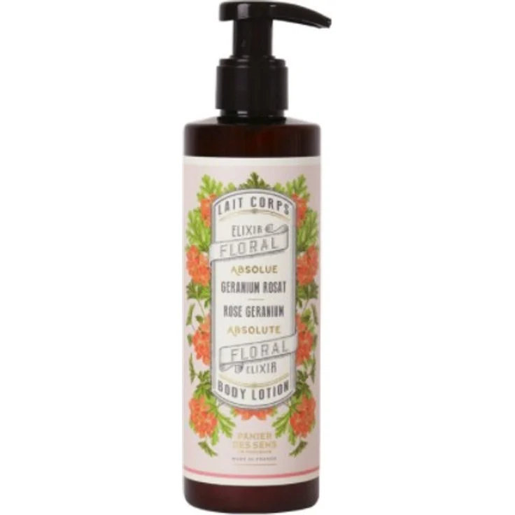 Panier Des Sens Milch Rose Geranium Body Lotion 250 ml  – Bild 1