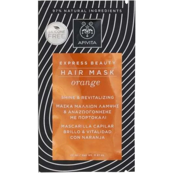 Apivita Hair Care Treatment Shine & Revitalizing Hair Mask 20 ml
