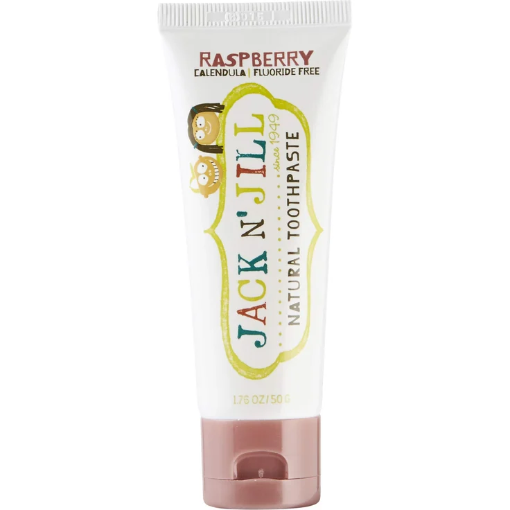 Jack & Jill Natural Tooth Paste Raspberry - 50 ml – Bild 1