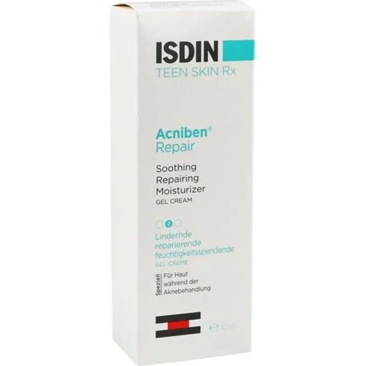 Isdin Acniben Repair gel Cream 40 ml Tagespflege, für Damen und Herren