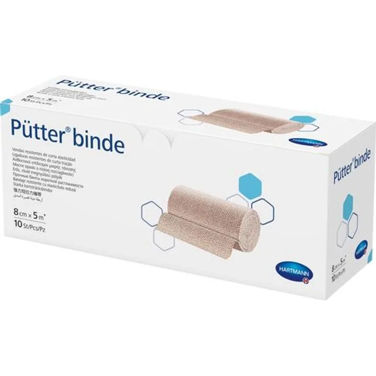 Paul Hartmann Pütter Binde 8 cmx5 m 10 St.