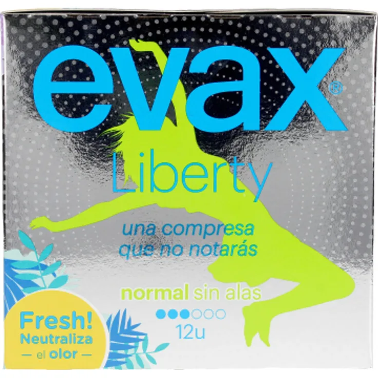 Evax Liberty compresas normal 12 Stück Damenbinden