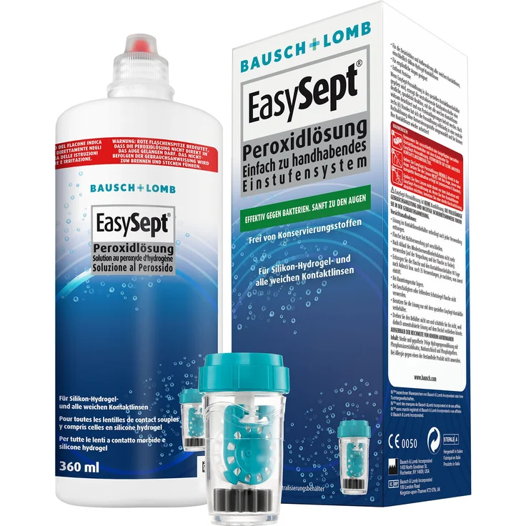 EasySept Pflegemittel für weiche Kontaktlinsen, 1 x 360 ml - Preisvergleich – Bild 1