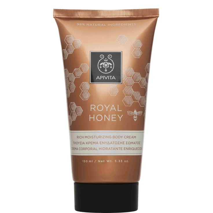 Apivita Body Care Royal Honey Rich Moisturizing Body Cream 150 ml 