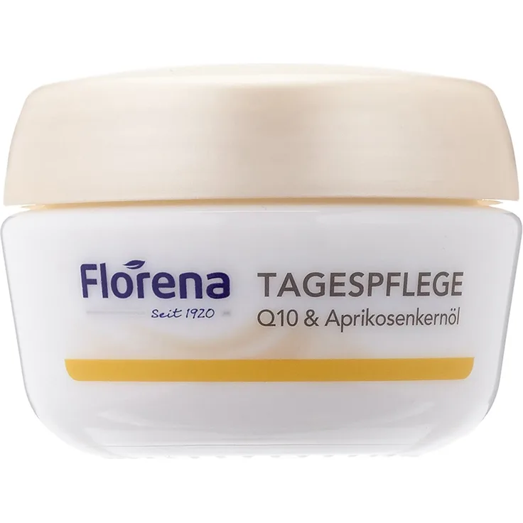 Florena Q10 Antifalten-Tagescreme 50 ml Tagespflege für Damen und Herren