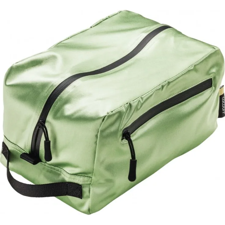 Cocoon Toiletry Kit Cube / Silk - Kulturbeutel aus Seide - light grün