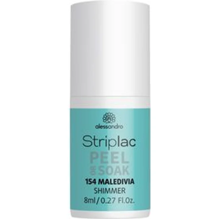 Alessandro Striplac Peel or Soak Nagellack 154 Maledivia 8 ml – Bild 1
