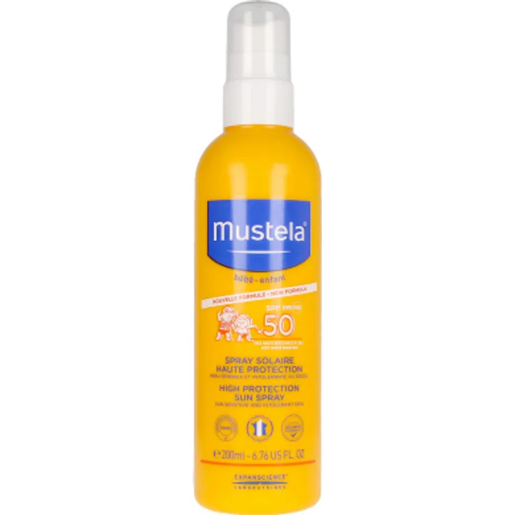Mustela BÉBÉ SOL lait solaire IP50 spray 200 ml