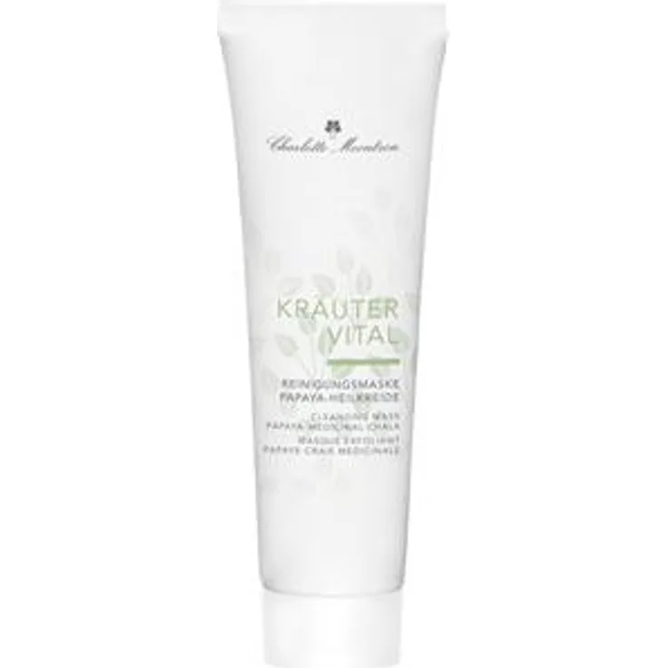 Charlotte Meentzen Kräutervital Reinigungsmaske Papaya-Heilkreide 30 ml, für eine gepflegte Haut