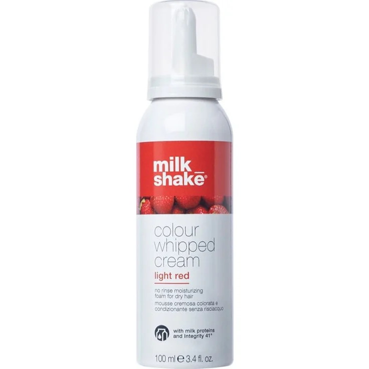 Milk Shake colour whipped cream lighgt red 100 ml