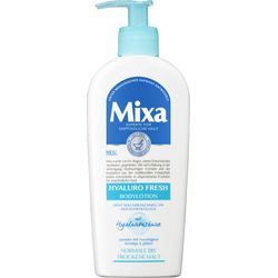 Image for Mixa Hyaluro Fresh Bodylotion Für Normale Bis Trockene Haut Mit Hyaluronsäure Ohne Parabene Und Farbstoffe 2 x 250 ml 
