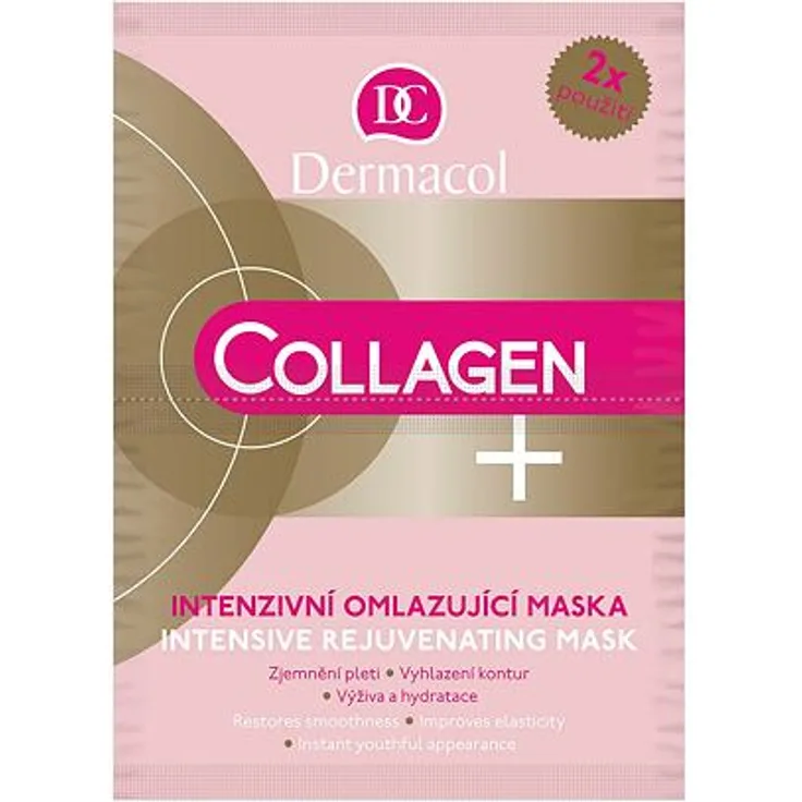 Dermacol Collagen+ Intensive verjüngende Maske 2x8 g