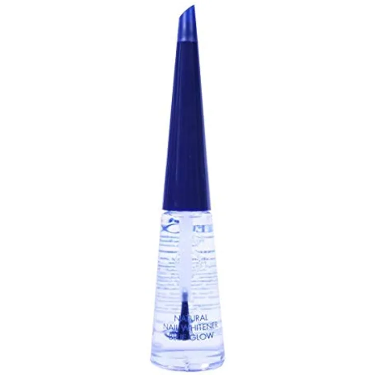 Herome Nagelaufheller Nail Whitener Blue Glow - 10 ml. - akzentuiert die natürliche rosa Farbe des Nagels und die Nagelränder werden weißer
