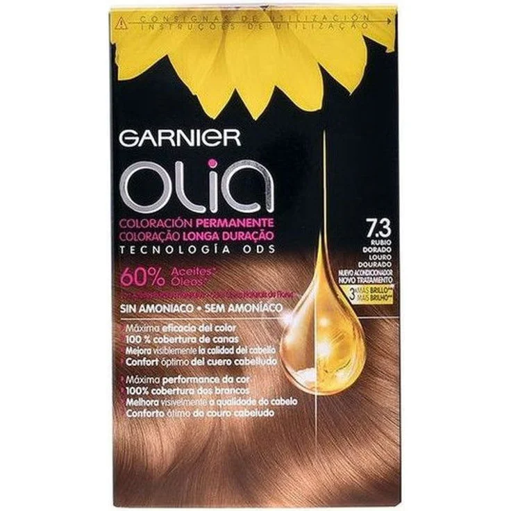 Garnier Amoniakfreie Färbung Olia Garnier Golden dark blonde – Bild 1