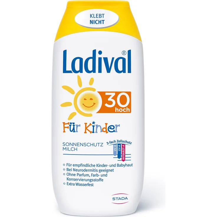 Ladival Produkte Ladival Produkte Ladival Für Kinder Sonnenmilch LSF 30 wasserfest Sonnencreme 200 ml