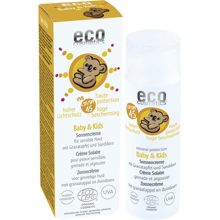 Eco Cosmetics Baby & Kids Sonnencreme LSF45 50 ml