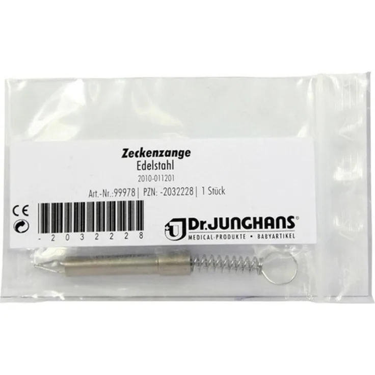 Dr. Junghans Medical Zeckenzange Edelstahl rostfrei 1 St.