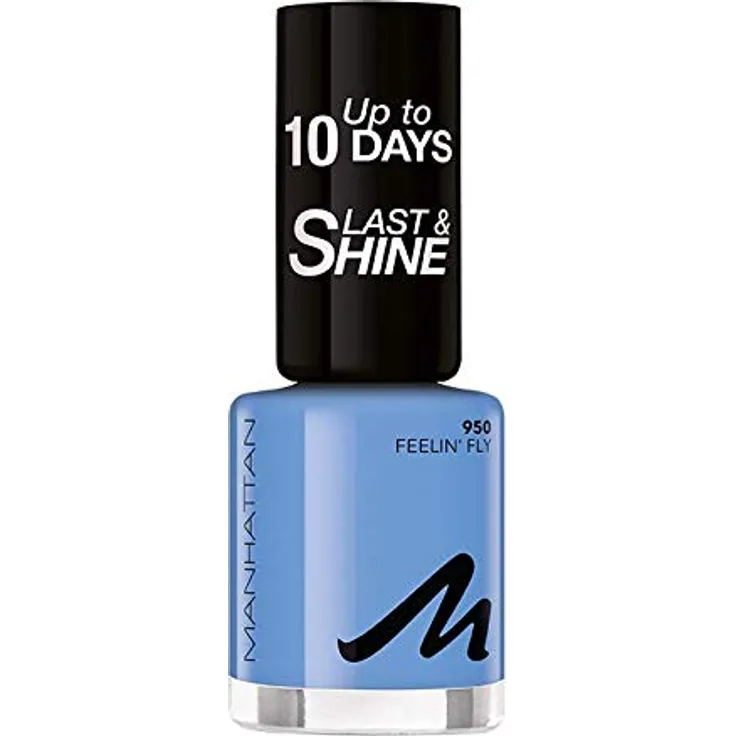 Manhattan Cosmetics Last und Shine Nagellack, Nr. 950 Feelin' Fly, 10 ml