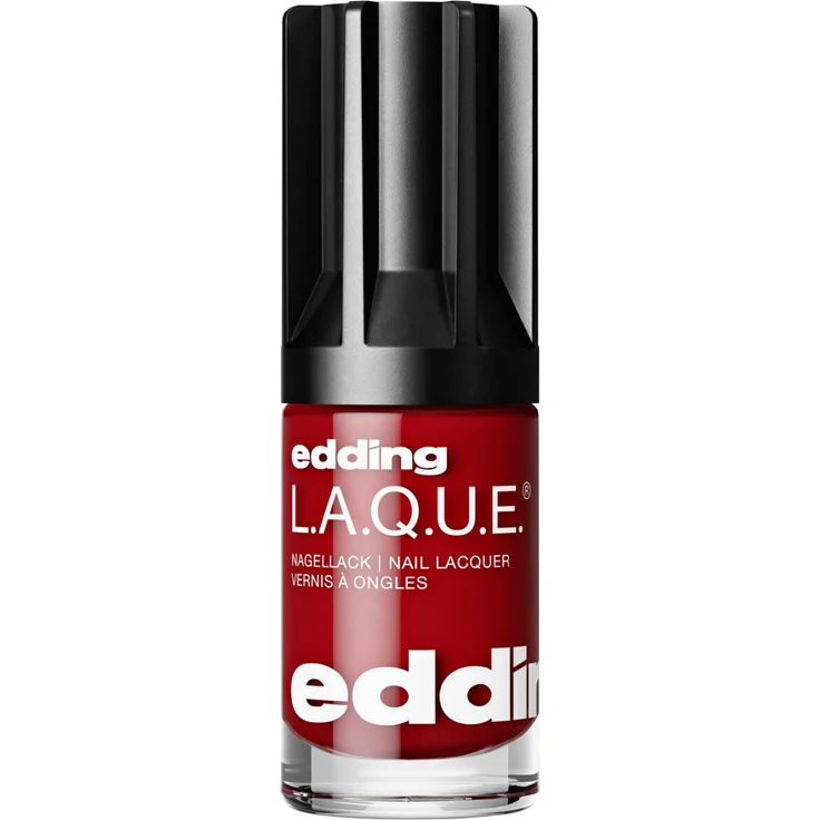 edding L.A.Q.U.E. real red 8 ml, Farbton: Rot – Bild 1