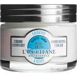 L'Occitane Shea Butter Light Comforting Cream 50 ml, leichte Gesichtscreme