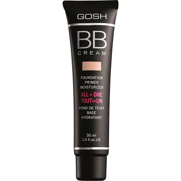 Gosh BB Cream Foundation Primer Moisturizer #02-Beige 30 ml