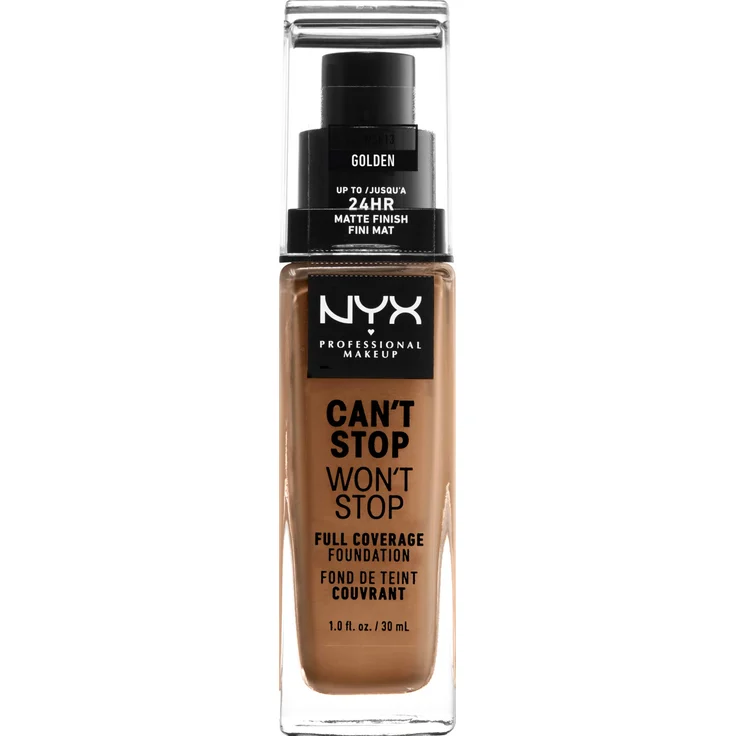 NYX Can't Stop Won't Stop Golden 30 ml – Bild 1