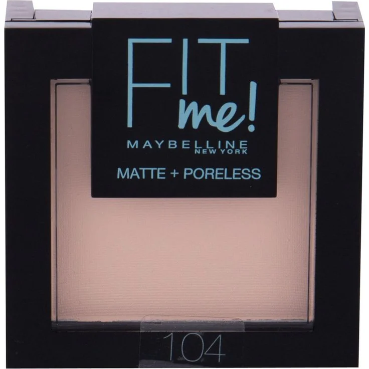 Maybelline Fit Me! Matte + Poreless 104 Soft Ivory 9g Powder for Women