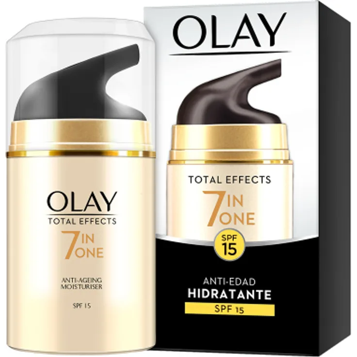 Olay Total Effects Anti-Edad Hidratante SPF15 50 ml Tagespflege für Damen und Herren