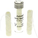 Vömel Zahnseide reine Seide mit Bienenwachs Set mit 3 Seiden (3 x 10 m) und 1 Flacon zur Zahnzwischenraumreinigung