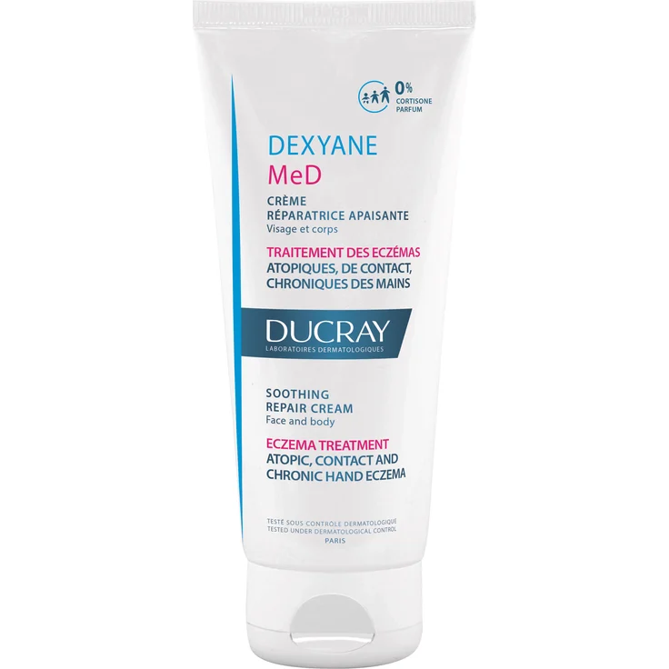 Ducray Creme Dexyane Med Creme Reparatrice Apaisante 100 ml Tagespflege für Damen und Herren – Bild 1