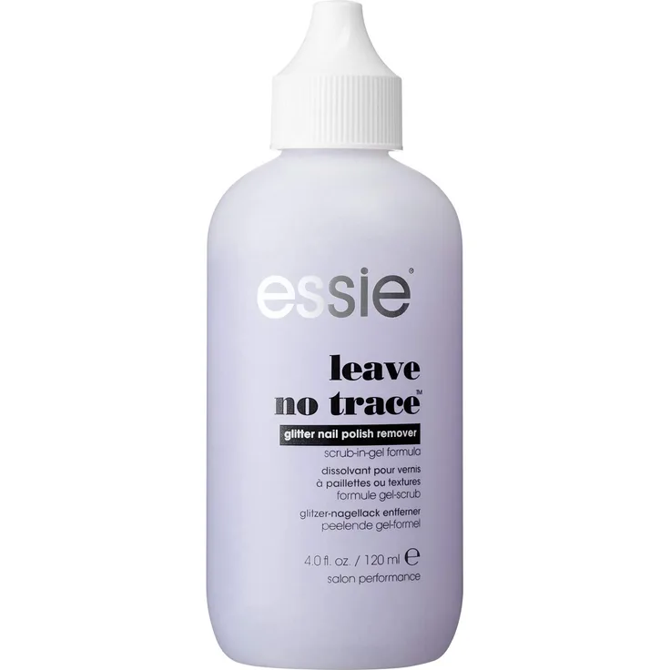Essie Nagellackentferner leave no trace mit peelender Gelformel, Für Effekt-/Glitzerlacke, 120 ml