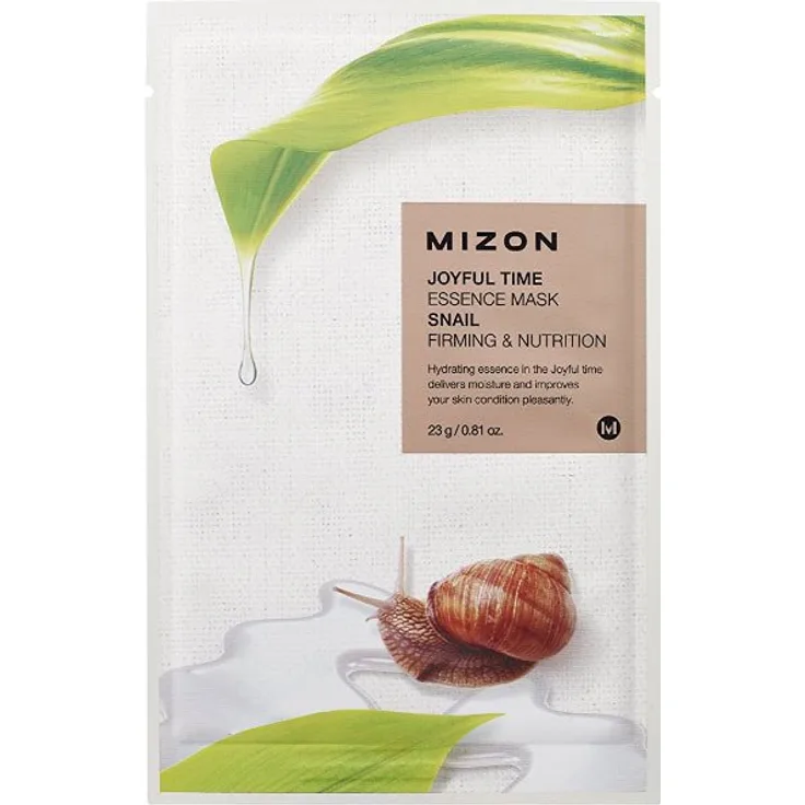 Mizon Joyful Time Essence Ttuchmaske Snail 23G mit einer pflegenden Wirkung